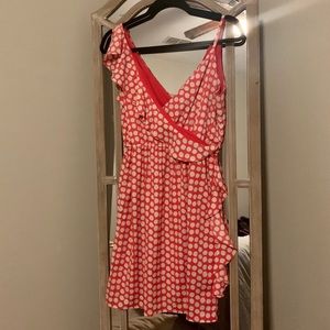 Orange Polka Dot Sundress
